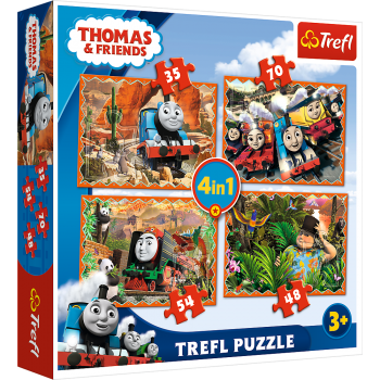 Puzzle Tomek i Przyjaciele Podróże po świecie